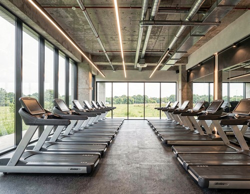 Modern Gym Treadmills