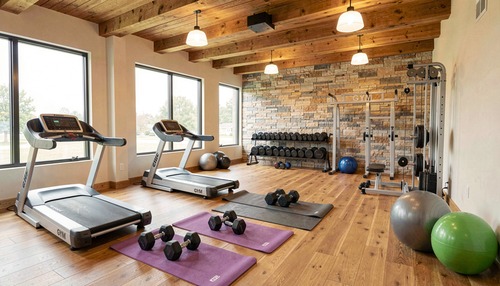 Modern Home Gym Interior
