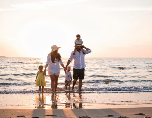 Sunset Beach Family Fun