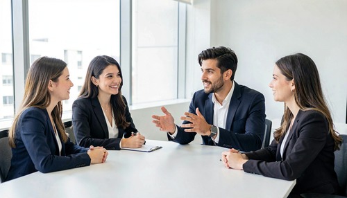 Collaborative Office Meeting