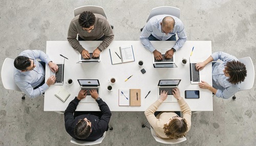 Collaborative Workspace Meeting