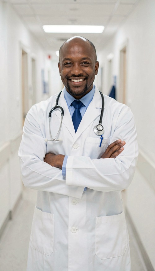 Smiling Male Doctor