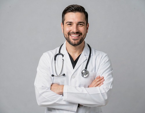 Smiling Doctor Portrait