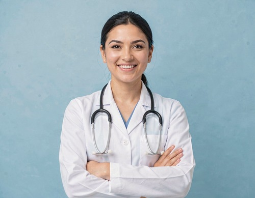 Smiling Female Doctor