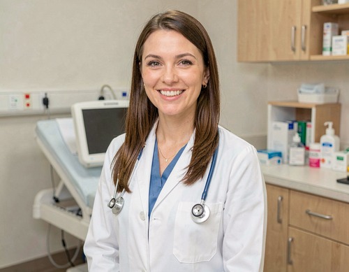 Smiling Female Doctor
