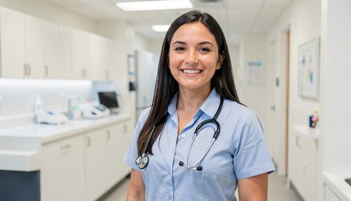 Smiling Female Doctor