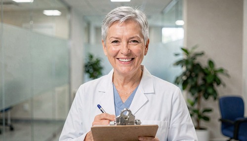 Smiling Female Doctor