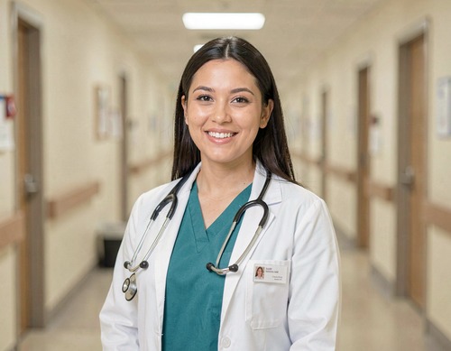 Smiling Female Doctor