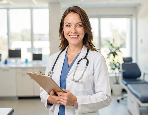 Smiling Female Doctor
