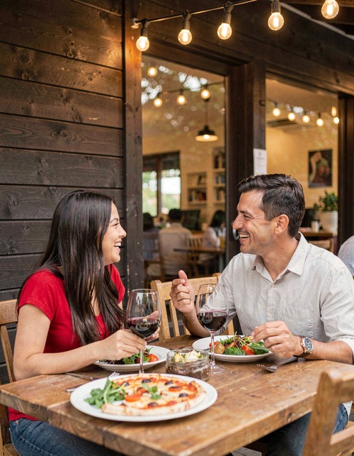 Joyful Dinner Conversation