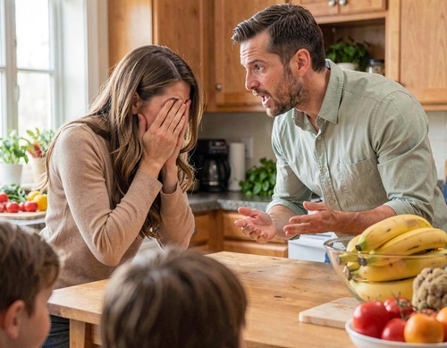 Kitchen Argument Scene