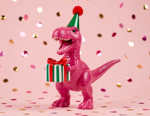 Pink Dinosaur Party Celebration