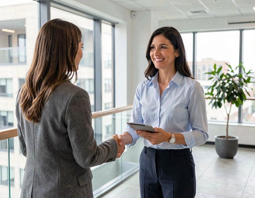Business Handshake Success