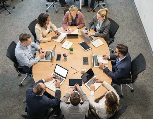 Business Meeting Team Collaboration