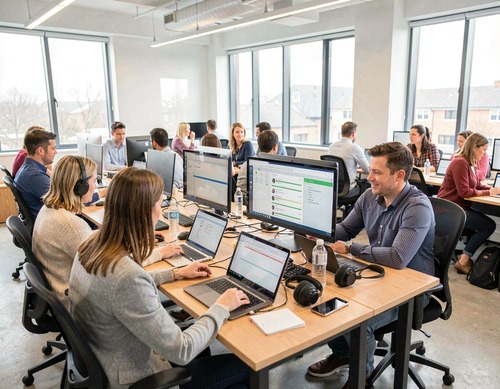 Modern Office Workspace