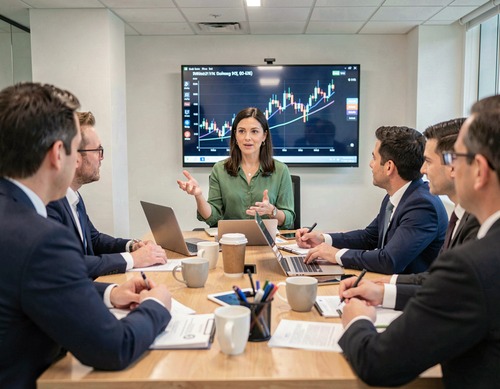 Business Meeting in Conference Room