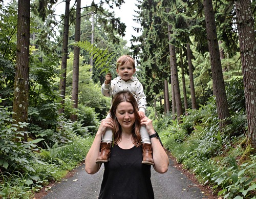 Mother and Child Forest Walk