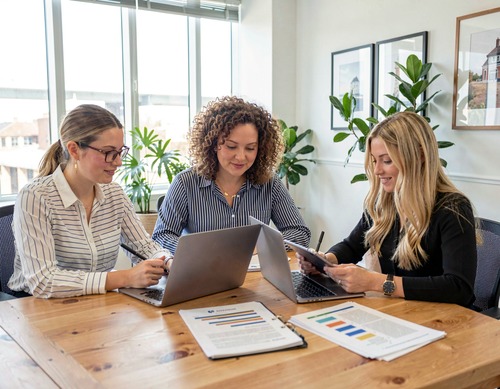Business Team Collaboration Meeting