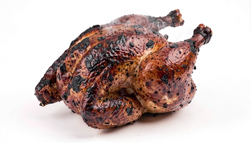 Burnt Roasted Turkey