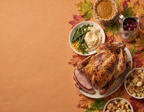 Thanksgiving Feast Spread